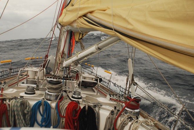 Sea Dragon - ideal ocean going vessel for the journey ©  SW